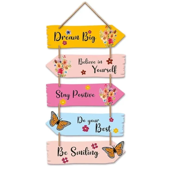 Wall Hangings Positive Quotes